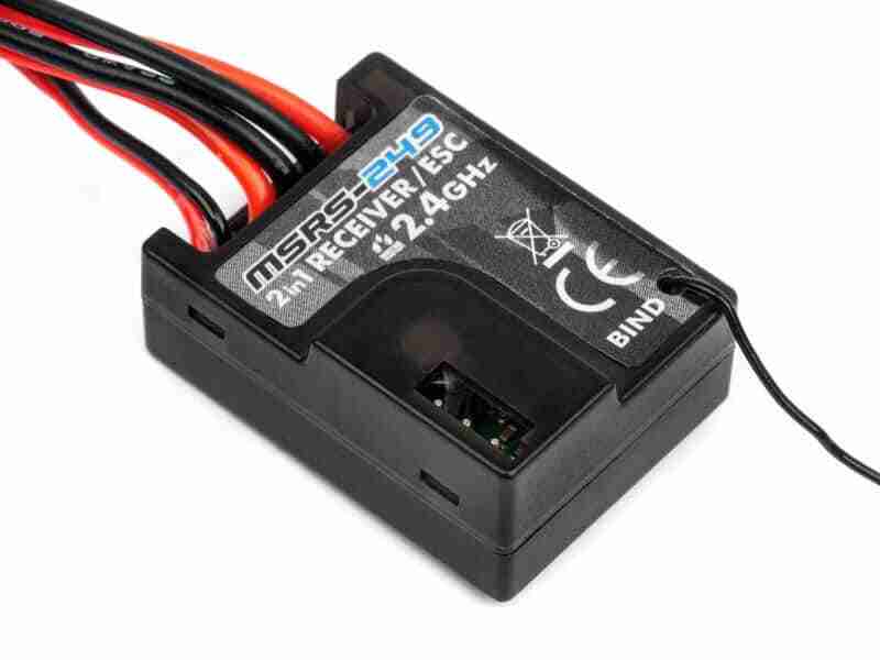Maverick-28107-Msrs-249-2-In-1-Receiver-Esc-2.4Ghz Maverick 28107 Msrs-249 2 In 1 Receiver/Esc 2.4Ghz
