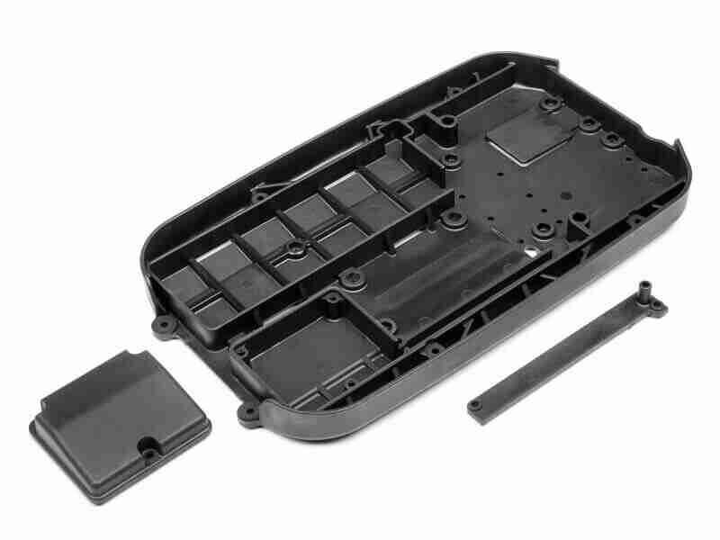 Maverick-29026-Chassis-Tub-With-Reciever-Box-Lid-Wire-Cover Maverick 29026 Chassis Tub W/Reciever Box Lid & Wire Cover