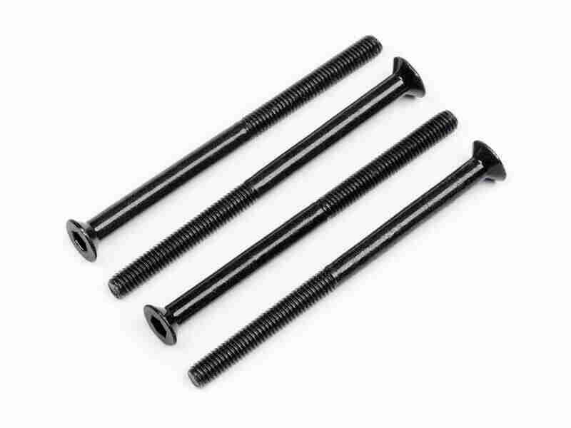 Maverick-29084-Flat-Head-Screw-Shaft-M3X20X45-4Pcs-Hex Maverick 29084 Flat Head Screw Shaft M3X20X45 4Pcs (Hex)