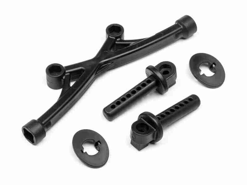 Maverick-29115-Timberwolf-Bodymount-Set-Fr-Rr Maverick 29115 Timberwolf Bodymount Set (Fr & Rr)