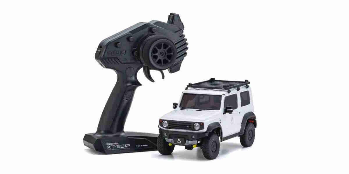 Mini-Z-4X4-MX-01-Suzuki-Jimny-Sierra-Apio-TS4-Pure-White-KT531P-K.32539PW Mini-Z 4X4 MX-01 Suzuki Jimny Sierra Apio TS4 Pure White (KT531P)