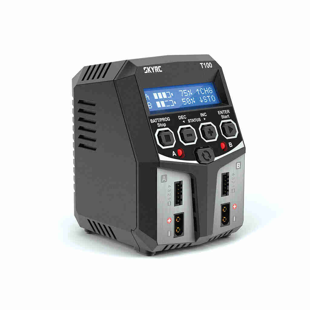 Sky-RC-T100-Batteri-oplader-SK-100162 SkyRC T100 Batteri oplader