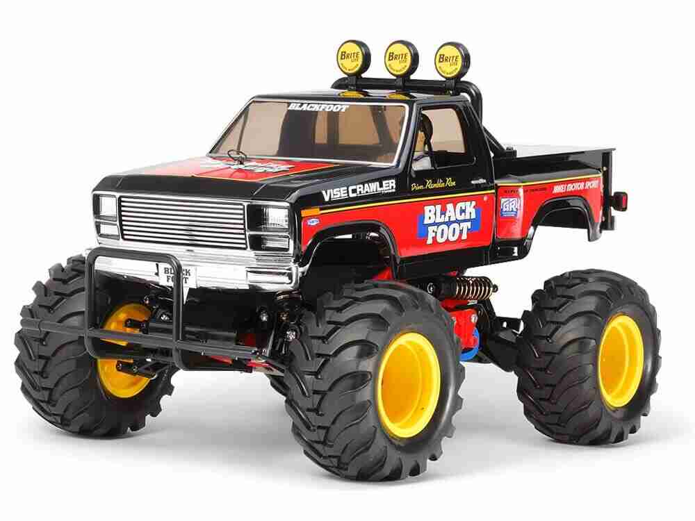 Tamiya-58633-Blackfoot-Fjernstyret-Bil Tamiya 58633 Blackfoot Fjernstyret bil