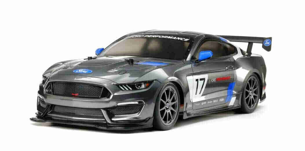 Tamiya-58664-Ford-Mustang-GT4-TT-02-Elektrisk-Fjernstyret-Bil Tamiya Ford Mustang GT4 (TT-02) Fjernstyret bil