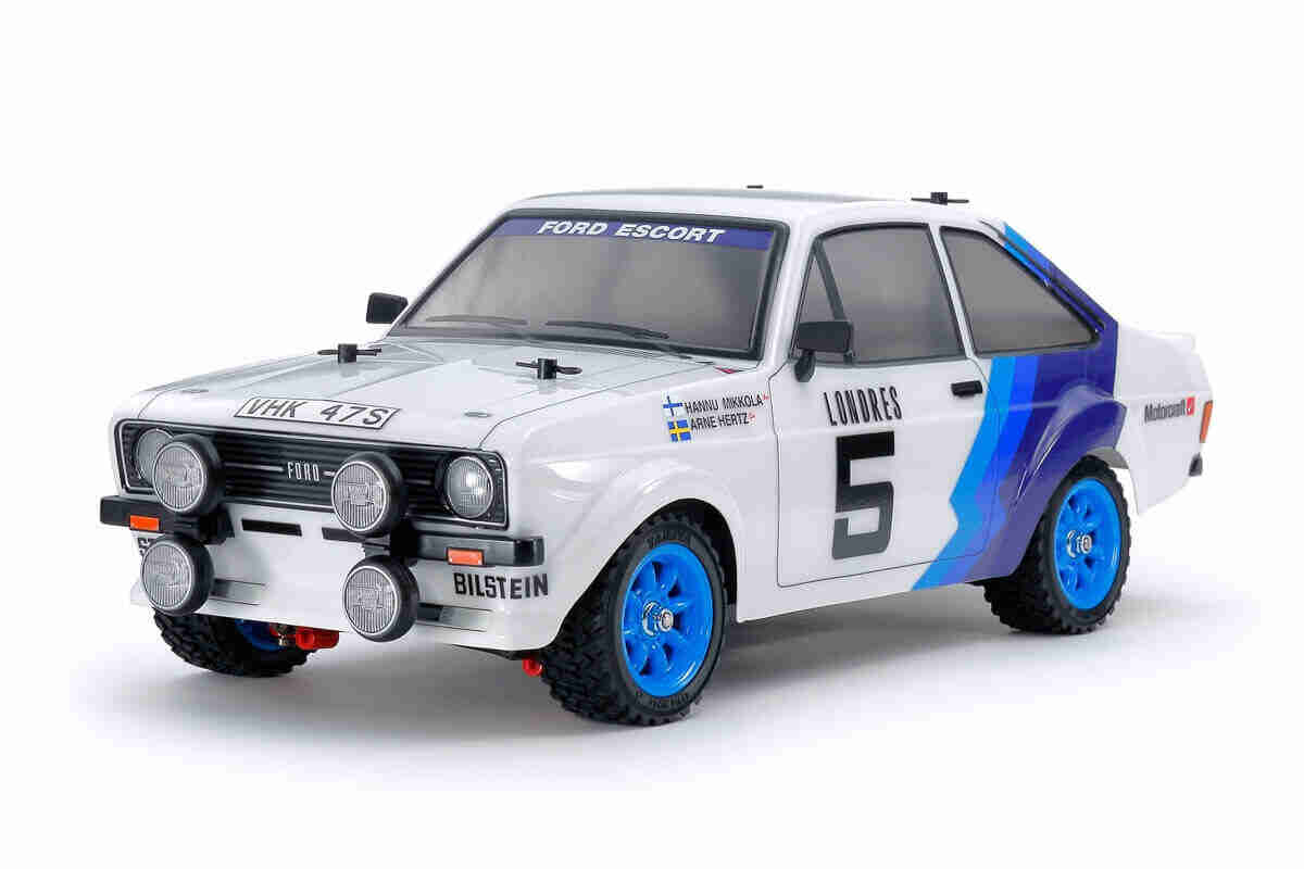 Tamiya-58687-Ford-Escort-Mk.-II-Rally-MF-01X-Fjernstyret-Bil Tamiya 58687 Ford Escort Mk. II Rally (MF-01X) Fjernstyret bil