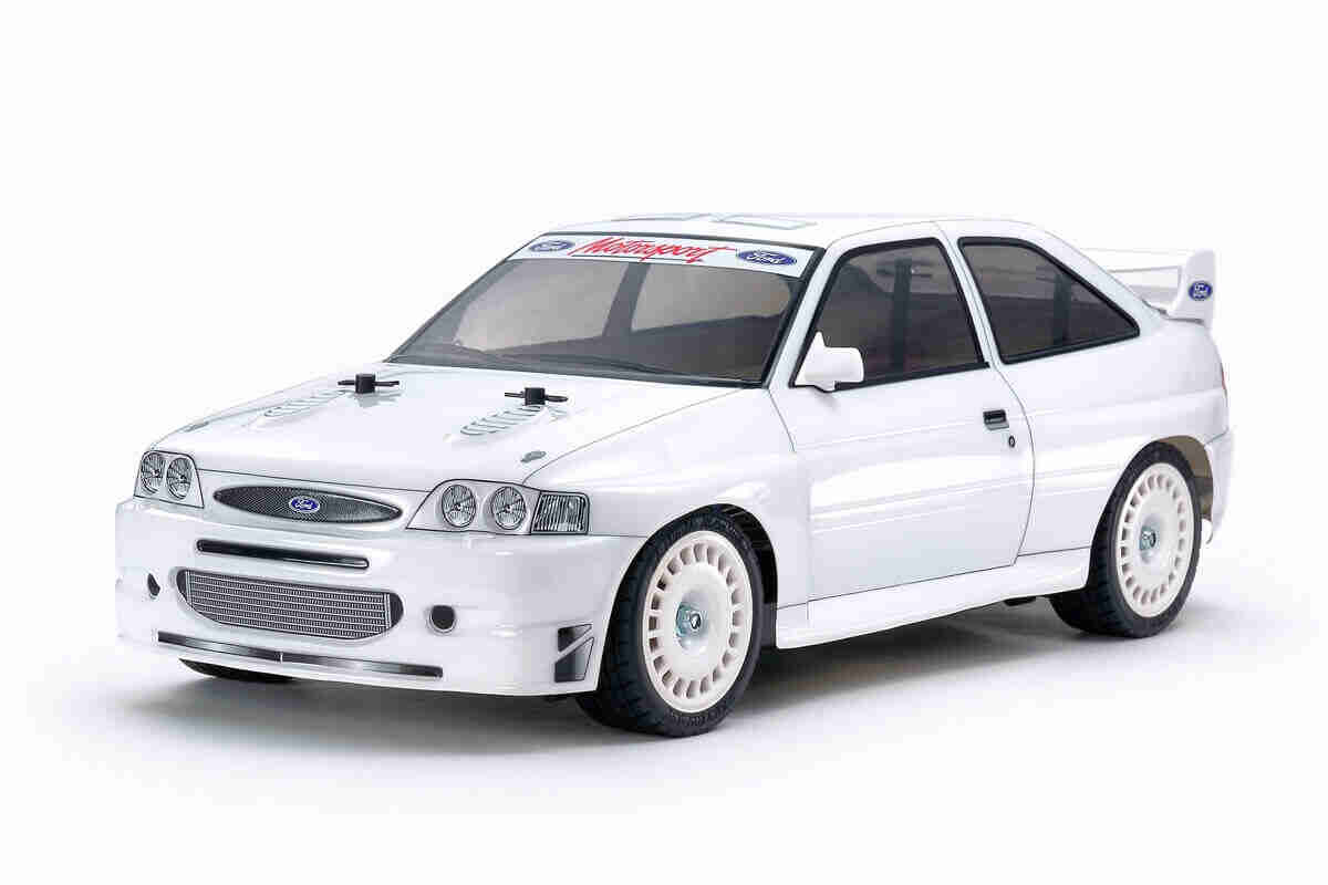 Tamiya-58691-Ford-Escort-1998-Custom-TT-02-Fjernstyret-Bil Tamiya 58691 Ford Escort Custom (TT-02) Fjernstyret bil