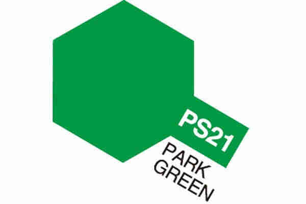 Tamiya-Color-Lexan-PS-21-Park-Green Tamiya Color Lexan PS-21 Park Green