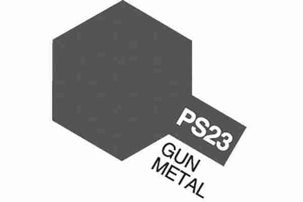 Tamiya-Color-Lexan-PS-23-Gun-Metal Tamiya Color Lexan PS-23 Gun Metal