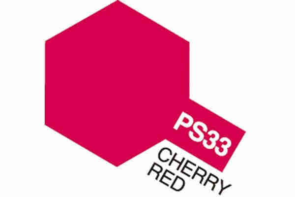 Tamiya-Color-Lexan-PS-33-Cherry-Red Tamiya Color Lexan PS-33 Cherry Red