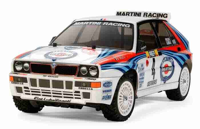 Tamiya-Lancia-Delta-Integrale-TT-02-Fjernstyret-bil Tamiya Lancia Delta Integrale (TT-02) Fjernstyret bil
