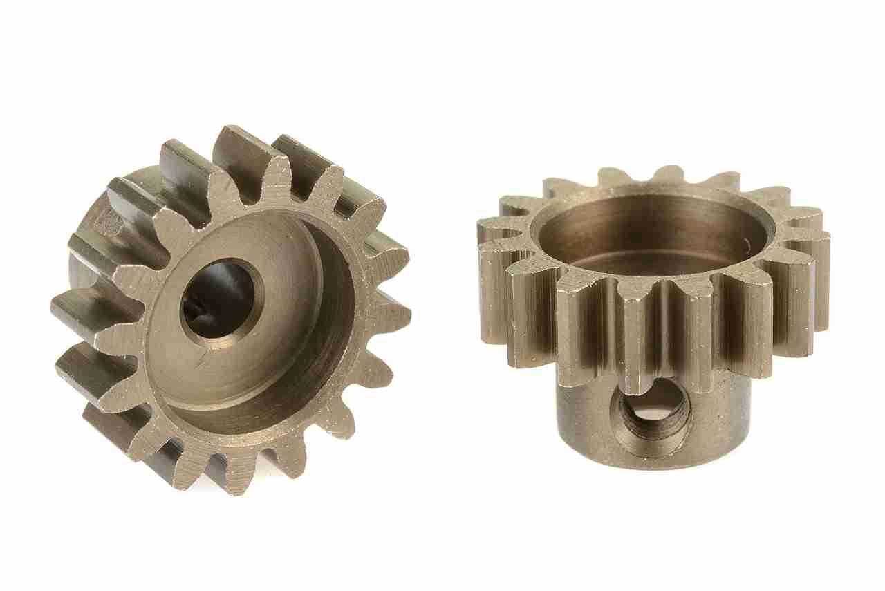 Team Corally 32 DP Pinion Short Hardened Steel 16 Teeth Shaft Dia. 3.17mm Team Corally 32 DP Pinion Short Hardened Steel 16 Teeth Shaft Dia. 3.17mm