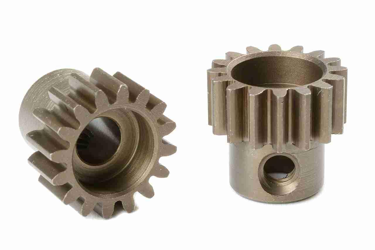 Team Corally 32 DP Pinion Short Hardened Steel 16 Teeth Shaft Dia. 5mm Team Corally 32 DP Pinion Short Hardened Steel 16 Teeth Shaft Dia. 5mm