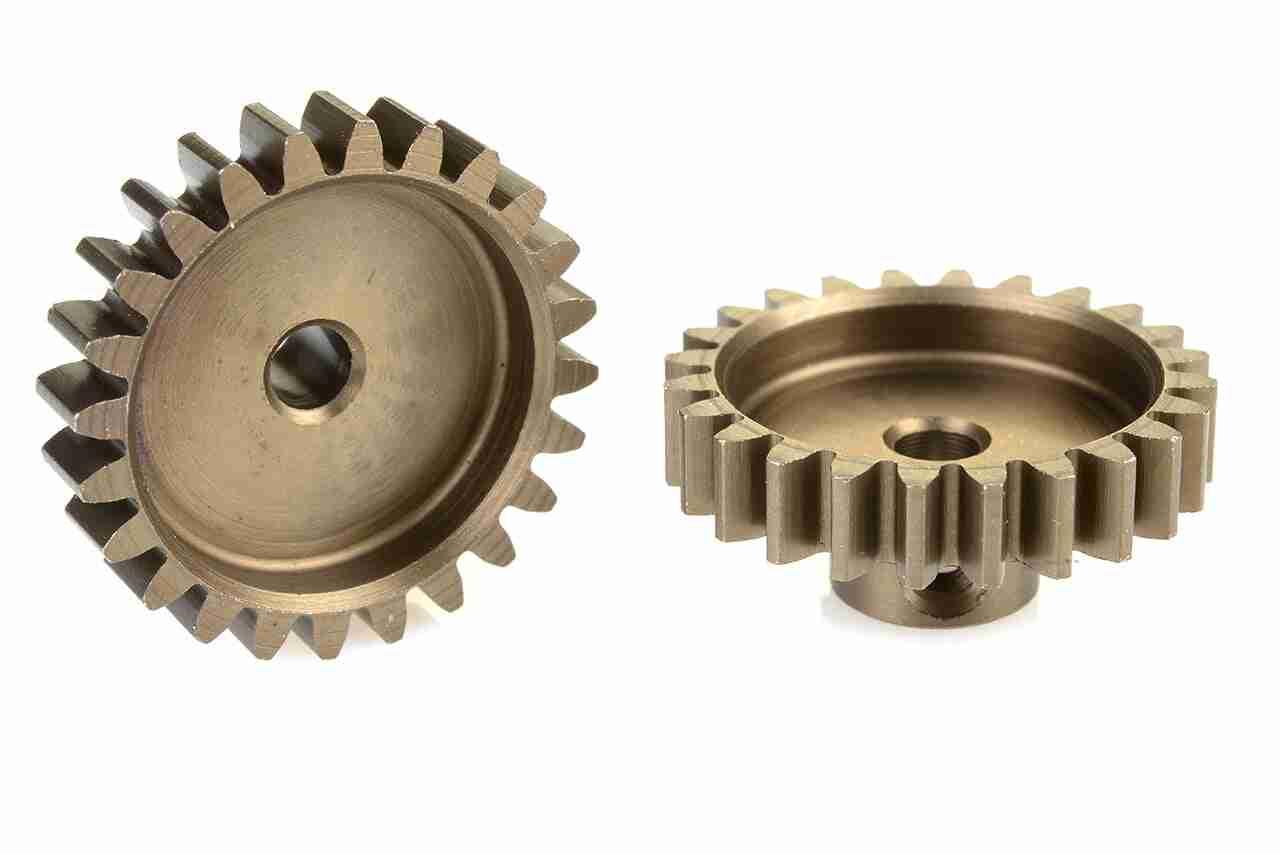 Team Corally 32 DP Pinion Short Hardened Steel 24 Teeth Shaft Dia. 3.17mm Team Corally 32 DP Pinion Short Hardened Steel 24 Teeth Shaft Dia. 3.17mm