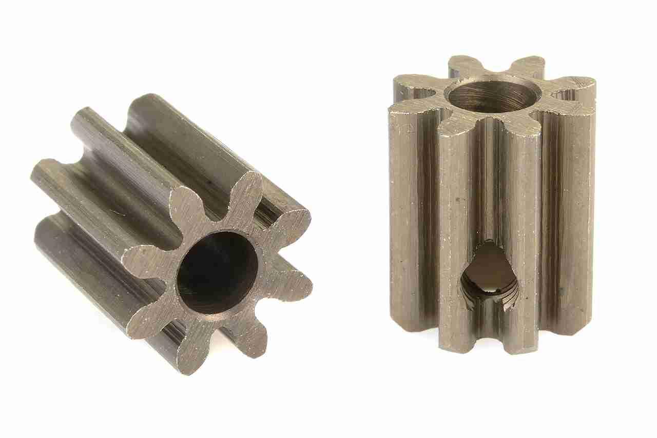 Team Corally 32 DP Pinion Short Hardened Steel 8 Teeth Shaft Dia. 3.17mm Team Corally 32 DP Pinion Short Hardened Steel 8 Teeth Shaft Dia. 3.17mm