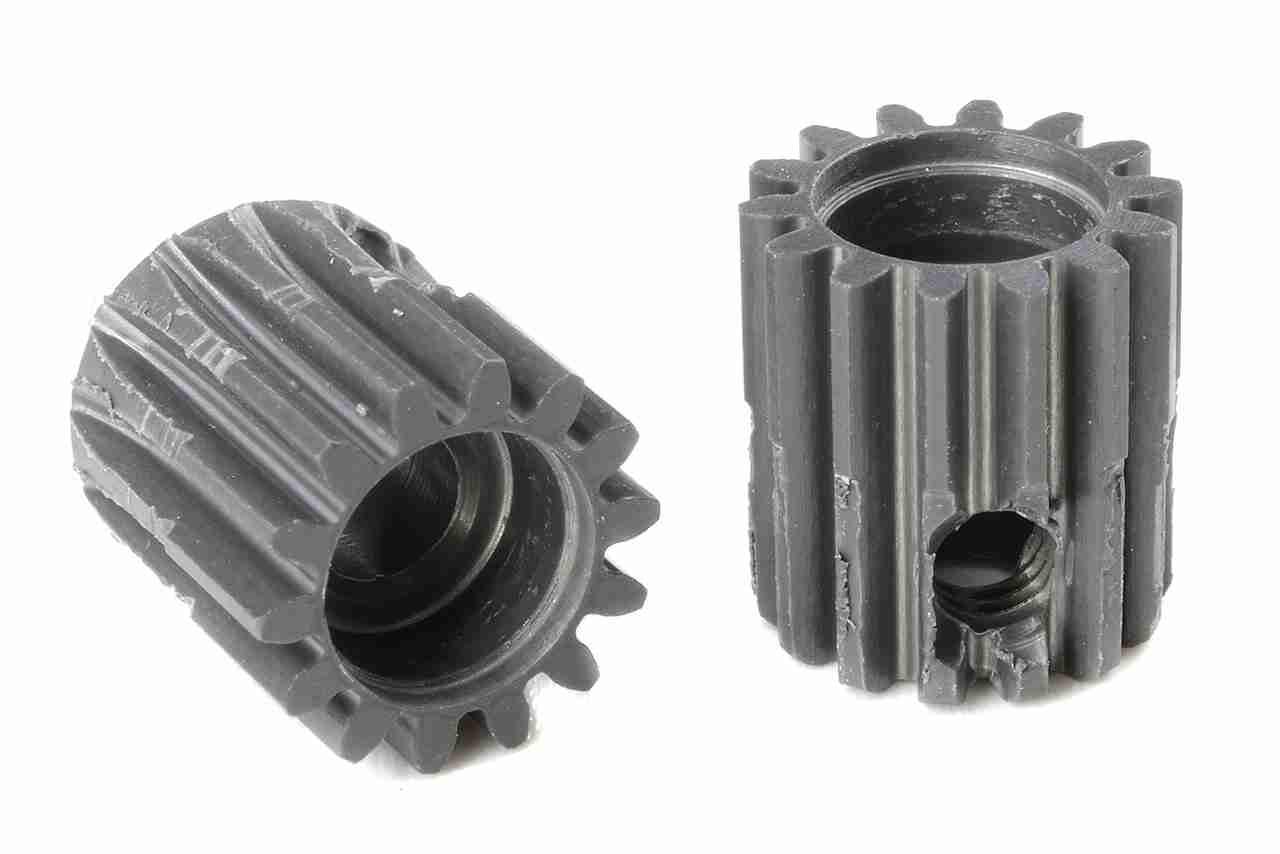 Team Corally 48 DP Pinion Short Hard Anodised AL7075 14 Teeth Shaft Dia. 3.17mm Team Corally 48 DP Pinion Short Hard Anodised AL7075 14 Teeth Shaft Dia. 3.17mm