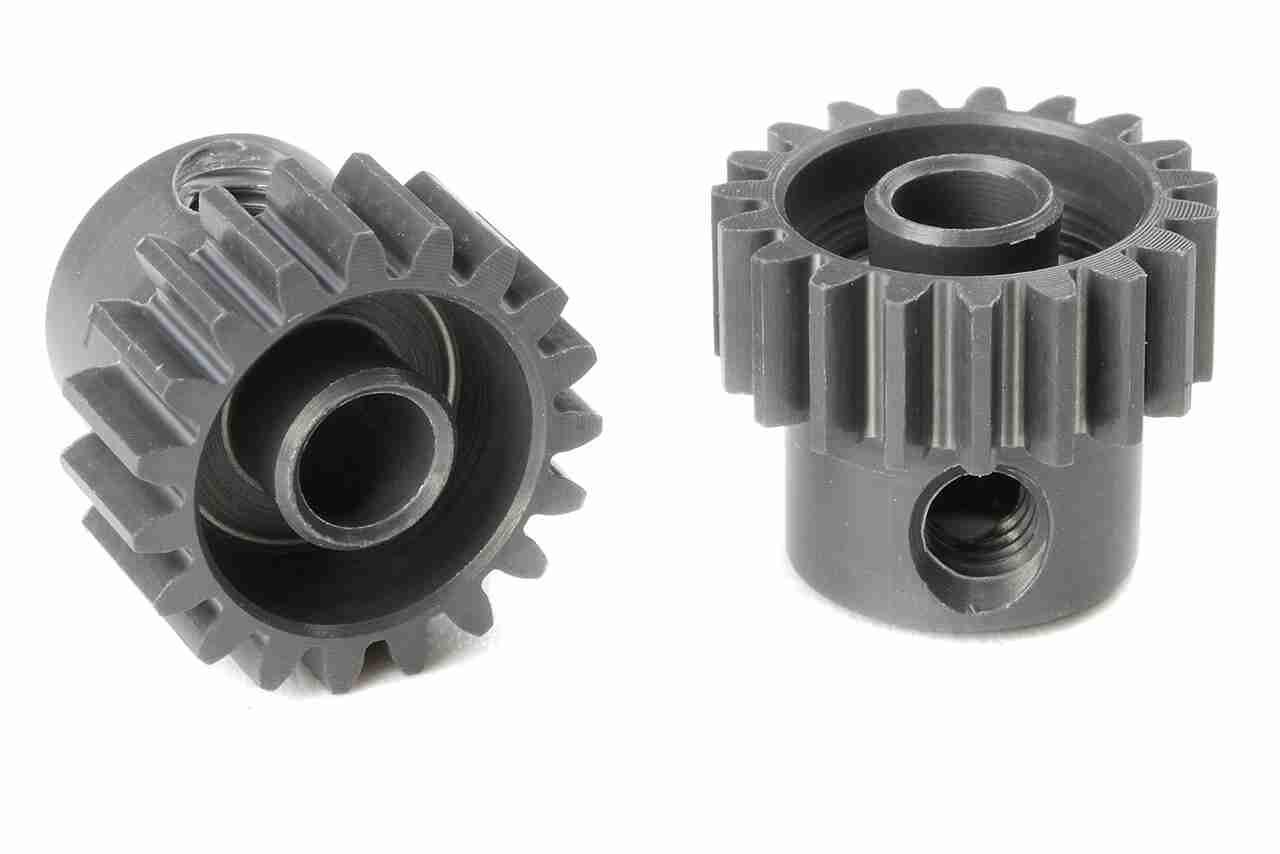 Team Corally 48 DP Pinion Short Hard Anodised AL7075 19 Teeth Shaft Dia. 3.17mm Team Corally 48 DP Pinion Short Hard Anodised AL7075 19 Teeth Shaft Dia. 3.17mm