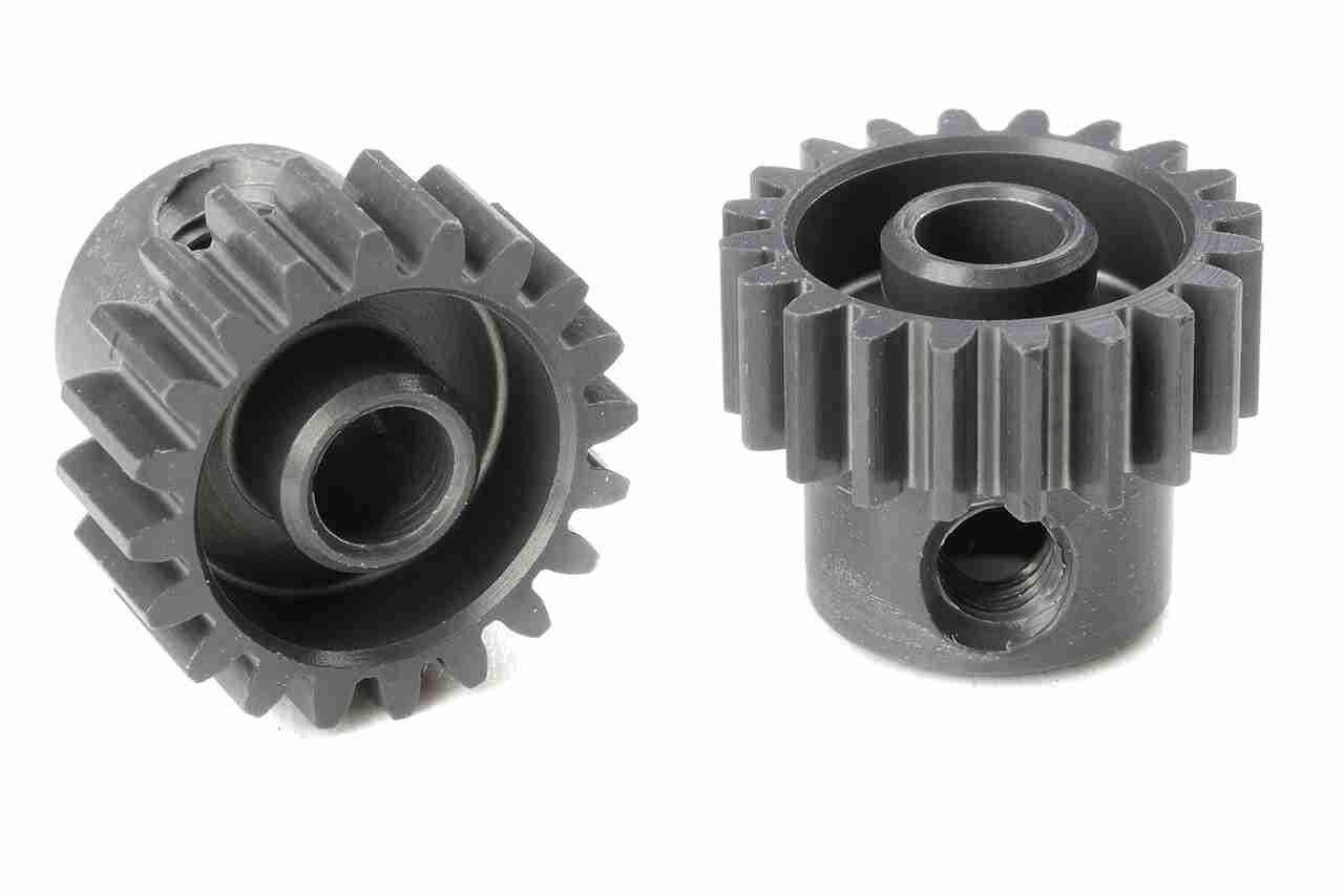 Team Corally 48 DP Pinion Short Hard Anodised AL7075 20 Teeth Shaft Dia. 3.17mm Team Corally 48 DP Pinion Short Hard Anodised AL7075 20 Teeth Shaft Dia. 3.17mm
