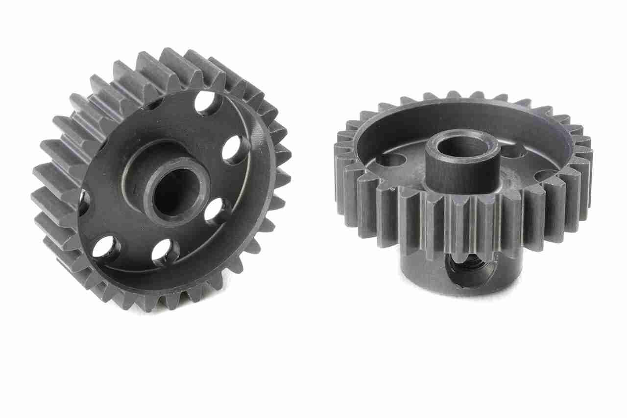 Team Corally 48 DP Pinion Short Hard Anodised AL7075 29 Teeth Shaft Dia. 3.17mm Team Corally 48 DP Pinion Short Hard Anodised AL7075 29 Teeth Shaft Dia. 3.17mm