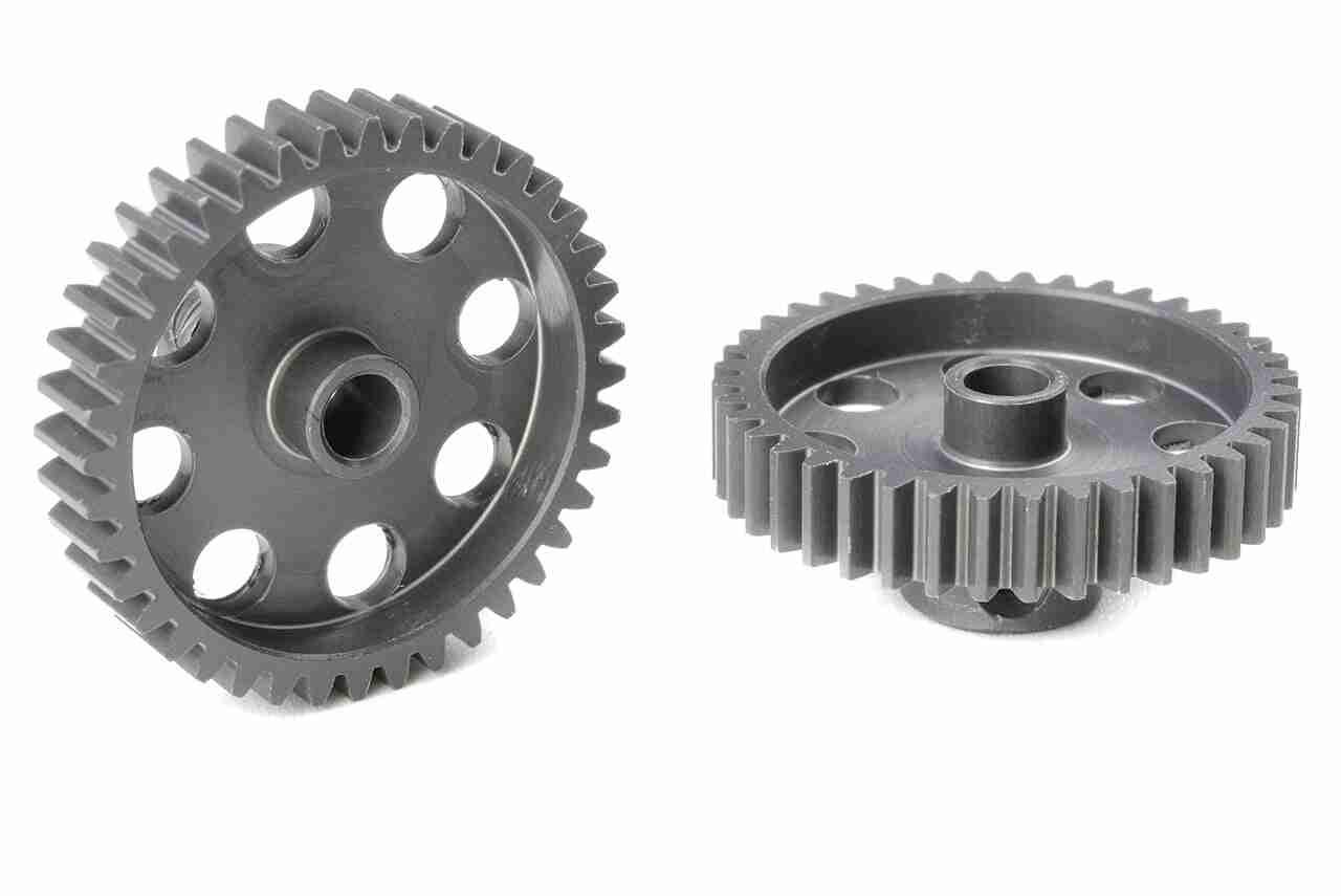 Team Corally 48 DP Pinion Short Hard Anodised AL7075 40 Teeth Shaft Dia. 3.17mm Team Corally 48 DP Pinion Short Hard Anodised AL7075 40 Teeth Shaft Dia. 3.17mm