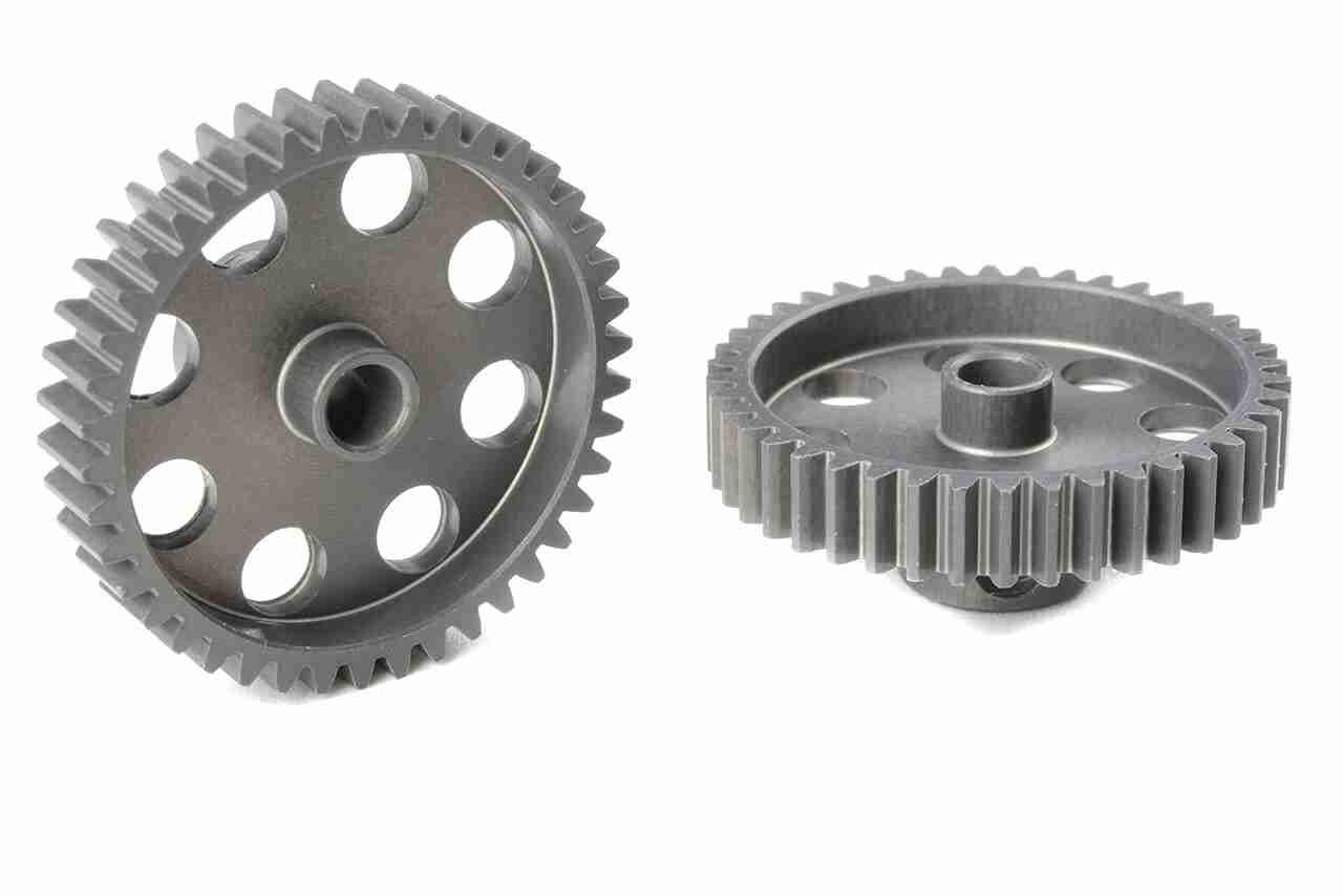 Team Corally 48 DP Pinion Short Hard Anodised AL7075 42 Teeth Shaft Dia. 3.17mm Team Corally 48 DP Pinion Short Hard Anodised AL7075 42 Teeth Shaft Dia. 3.17mm