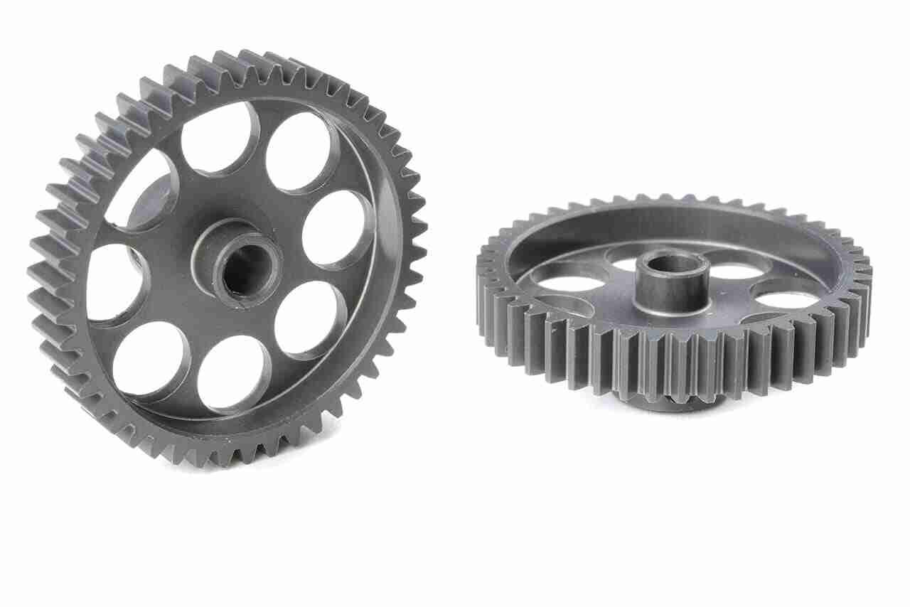 Team Corally 48 DP Pinion Short Hard Anodised AL7075 46 Teeth Shaft Dia. 3.17mm Team Corally 48 DP Pinion Short Hard Anodised AL7075 46 Teeth Shaft Dia. 3.17mm