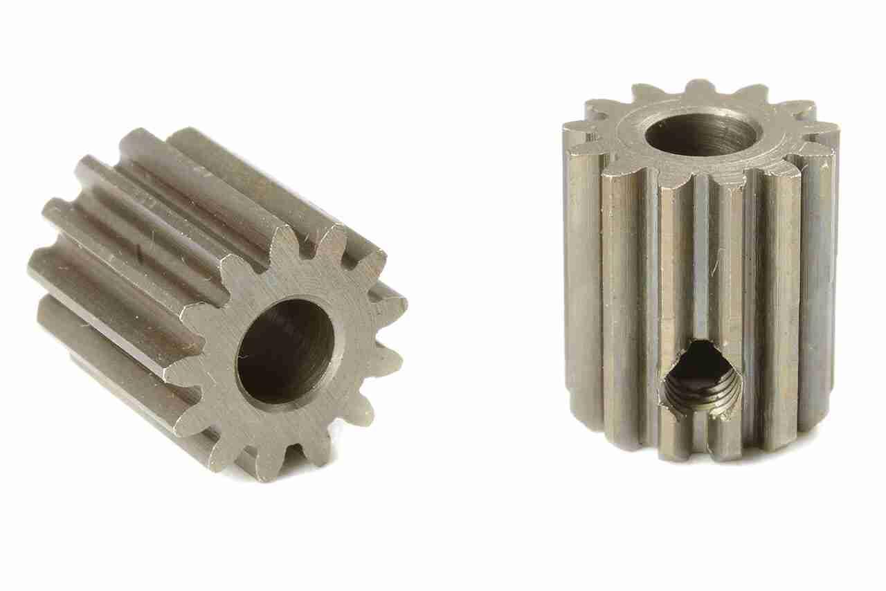 Team Corally 48 DP Pinion Short Hardened Steel 13 Teeth Shaft Dia. 3.17mm Team Corally 48 DP Pinion Short Hardened Steel 13 Teeth Shaft Dia. 3.17mm
