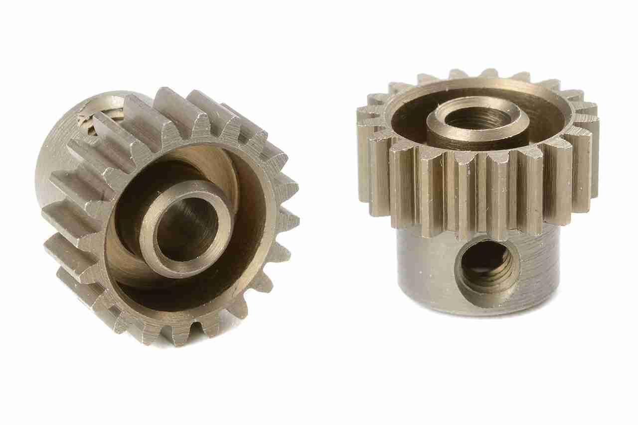 Team Corally 48 DP Pinion Short Hardened Steel 20 Teeth Shaft Dia. 3.17mm Team Corally 48 DP Pinion Short Hardened Steel 20 Teeth Shaft Dia. 3.17mm