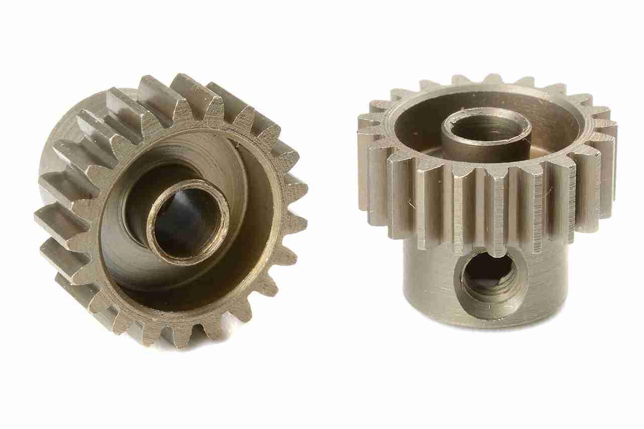 Team Corally 48 DP Pinion Short Hardened Steel 21 Teeth Shaft Dia. 3.17mm Team Corally 48 DP Pinion Short Hardened Steel 21 Teeth Shaft Dia. 3.17mm