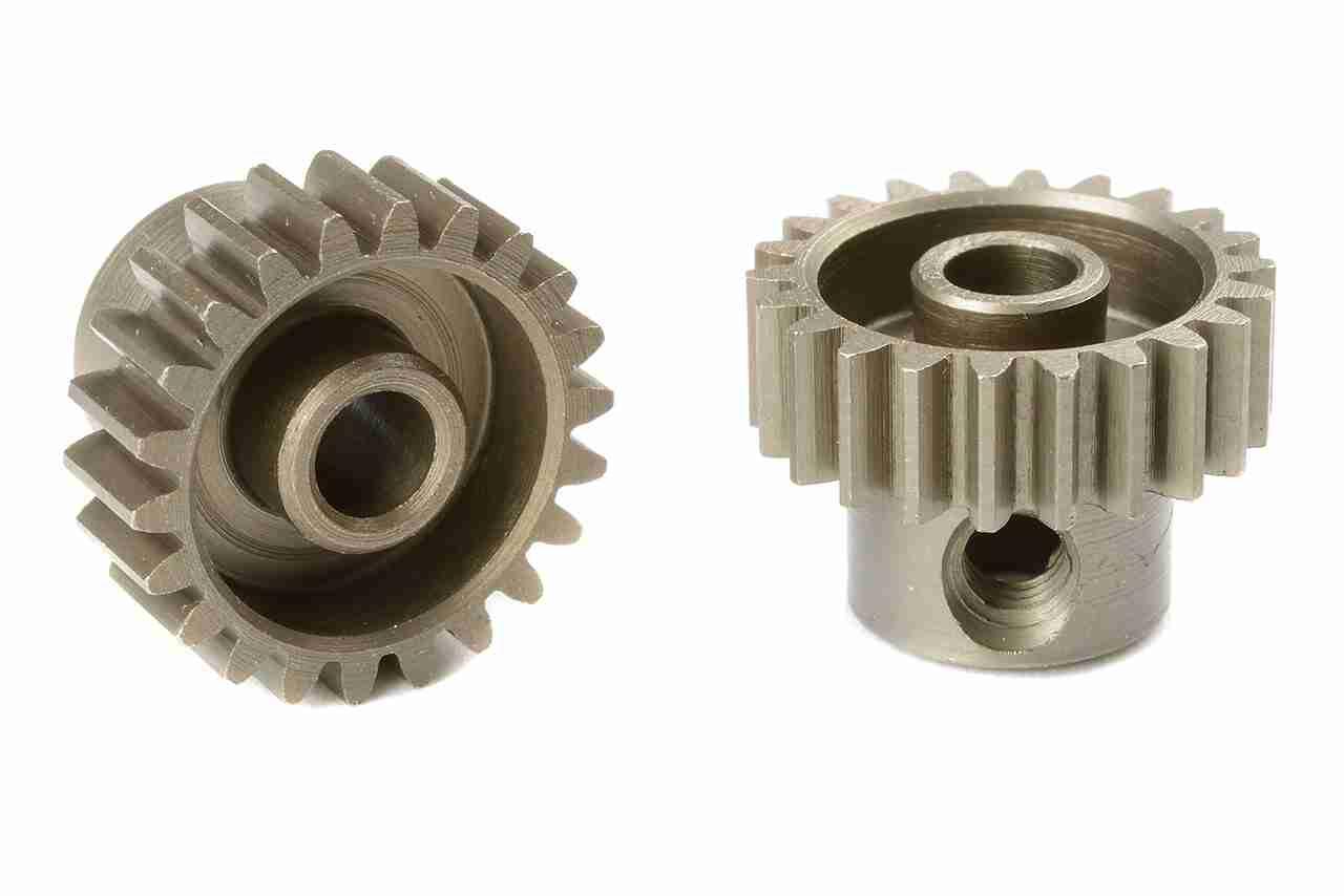 Team Corally 48 DP Pinion Short Hardened Steel 22 Teeth Shaft Dia. 3.17mm Team Corally 48 DP Pinion Short Hardened Steel 22 Teeth Shaft Dia. 3.17mm