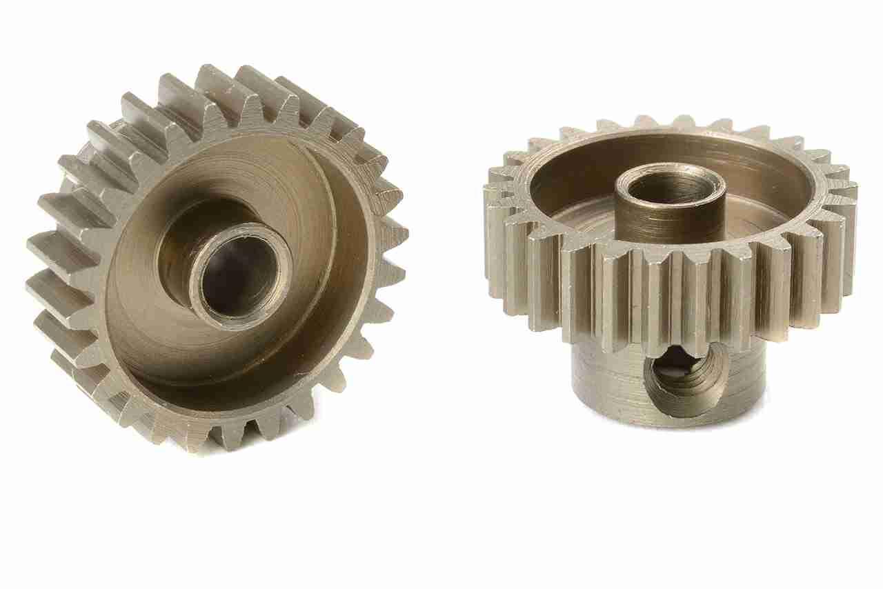 Team Corally 48 DP Pinion Short Hardened Steel 26 Teeth Shaft Dia. 3.17mm Team Corally 48 DP Pinion Short Hardened Steel 26 Teeth Shaft Dia. 3.17mm