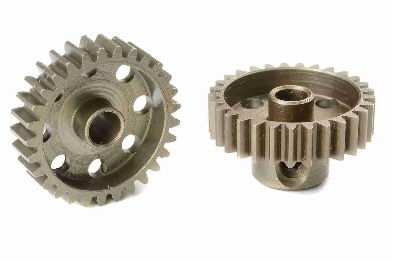 Team Corally 48 DP Pinion Short Hardened Steel 29 Teeth Shaft Dia. 3.17mm Team Corally 48 DP Pinion Short Hardened Steel 29 Teeth Shaft Dia. 3.17mm