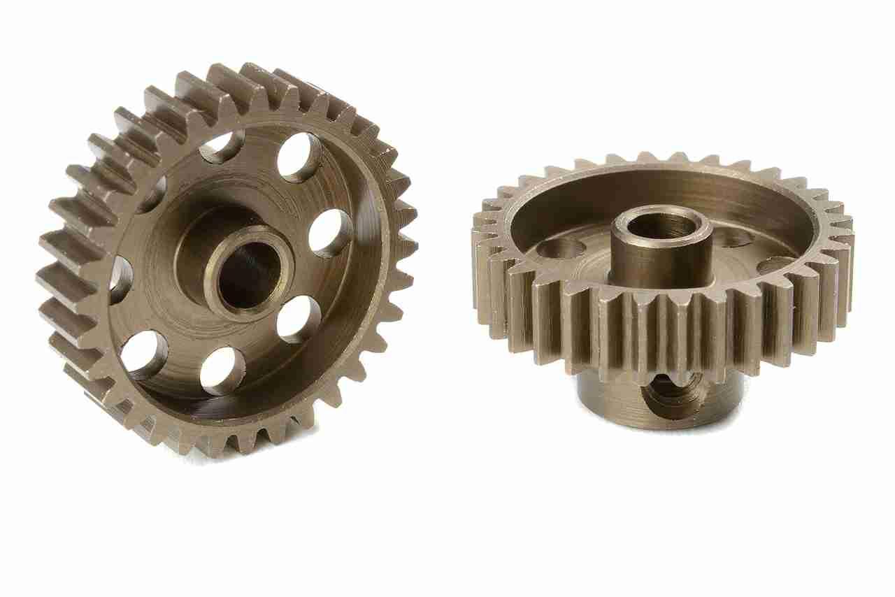 Team Corally 48 DP Pinion Short Hardened Steel 32 Teeth Shaft Dia. 3.17mm Team Corally 48 DP Pinion Short Hardened Steel 32 Teeth Shaft Dia. 3.17mm