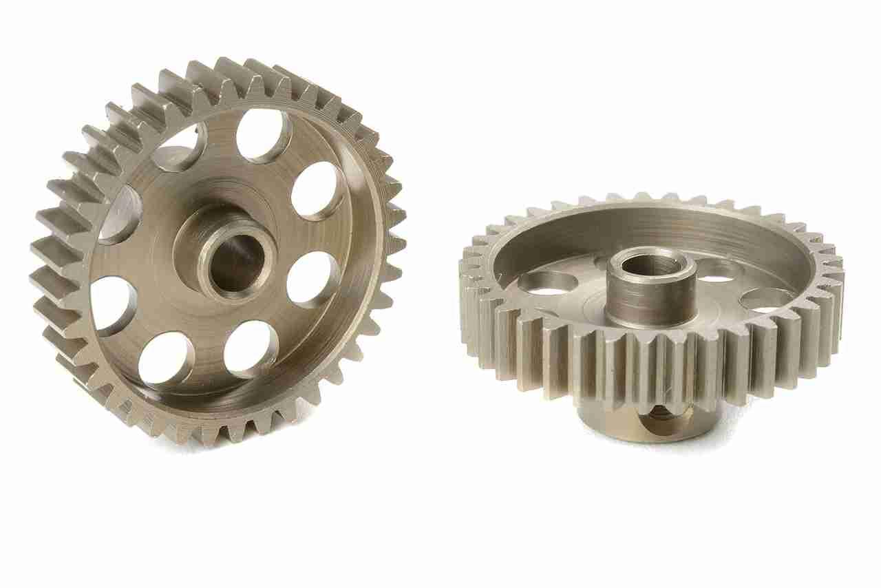 Team Corally 48 DP Pinion Short Hardened Steel 37 Teeth Shaft Dia. 3.17mm Team Corally 48 DP Pinion Short Hardened Steel 37 Teeth Shaft Dia. 3.17mm