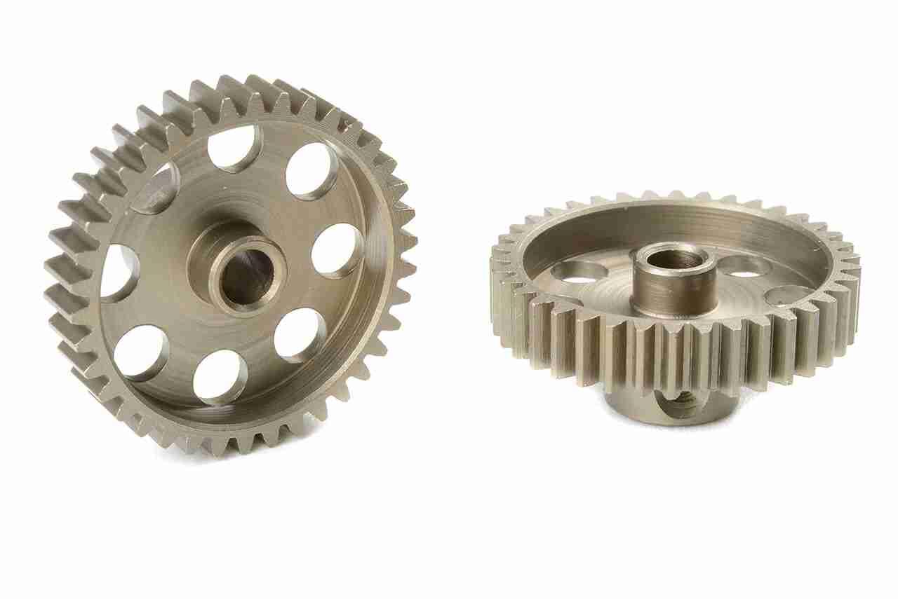 Team Corally 48 DP Pinion Short Hardened Steel 38 Teeth Shaft Dia. 3.17mm Team Corally 48 DP Pinion Short Hardened Steel 38 Teeth Shaft Dia. 3.17mm