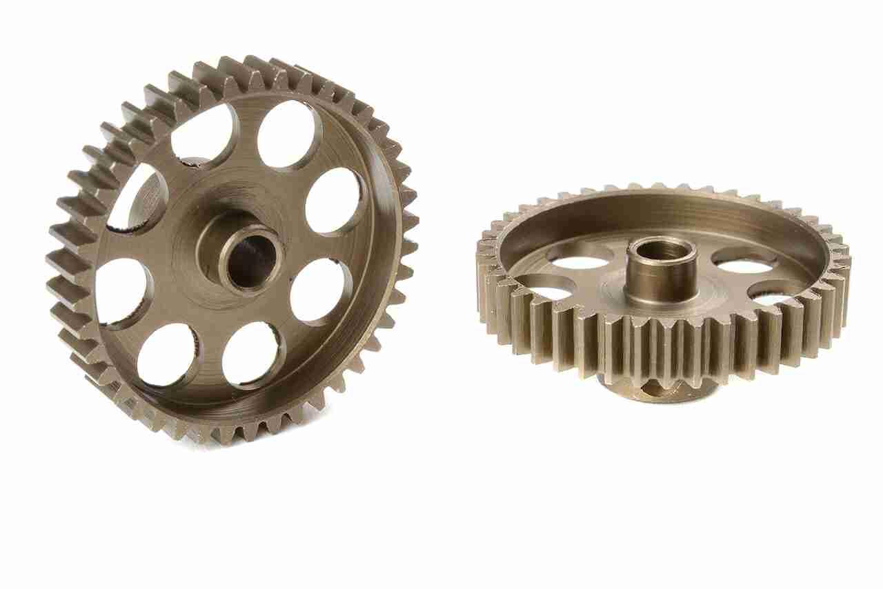 Team Corally 48 DP Pinion Short Hardened Steel 42 Teeth Shaft Dia. 3.17mm Team Corally 48 DP Pinion Short Hardened Steel 42 Teeth Shaft Dia. 3.17mm