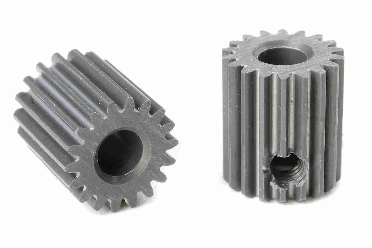 Team Corally 64 DP Pinion Short Hard Anodised AL7075 18 Teeth Shaft Dia. 3.17mm Team Corally 64 DP Pinion Short Hard Anodised AL7075 18 Teeth Shaft Dia. 3.17mm