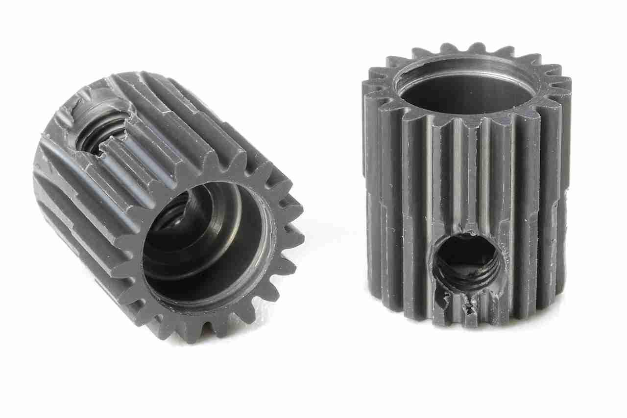 Team Corally 64 DP Pinion Short Hard Anodised AL7075 19 Teeth Shaft Dia. 3.17mm Team Corally 64 DP Pinion Short Hard Anodised AL7075 19 Teeth Shaft Dia. 3.17mm