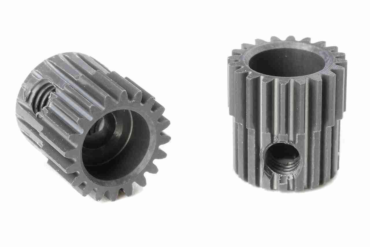 Team Corally 64 DP Pinion Short Hard Anodised AL7075 20 Teeth Shaft Dia. 3.17mm Team Corally 64 DP Pinion Short Hard Anodised AL7075 20 Teeth Shaft Dia. 3.17mm