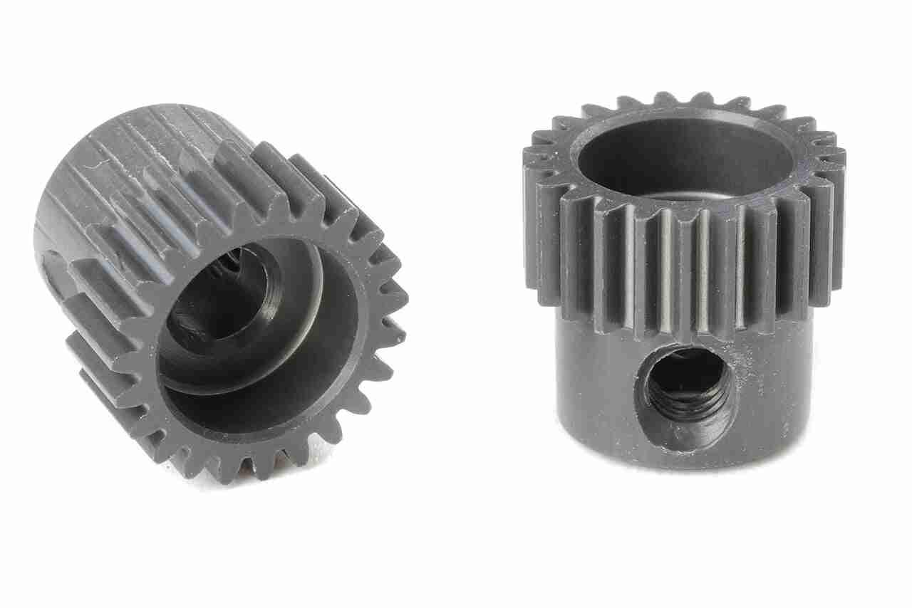 Team Corally 64 DP Pinion Short Hard Anodised AL7075 23 Teeth Shaft Dia. 3.17mm Team Corally 64 DP Pinion Short Hard Anodised AL7075 23 Teeth Shaft Dia. 3.17mm