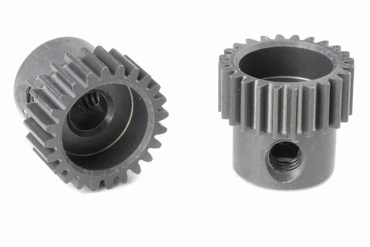 Team Corally 64 DP Pinion Short Hard Anodised AL7075 24 Teeth Shaft Dia. 3.17mm Team Corally 64 DP Pinion Short Hard Anodised AL7075 24 Teeth Shaft Dia. 3.17mm