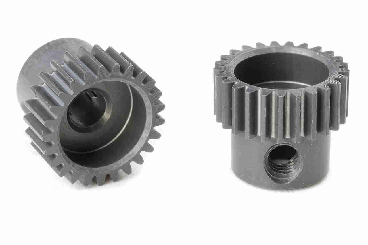 Team Corally 64 DP Pinion Short Hard Anodised AL7075 25 Teeth Shaft Dia. 3.17mm Team Corally 64 DP Pinion Short Hard Anodised AL7075 25 Teeth Shaft Dia. 3.17mm
