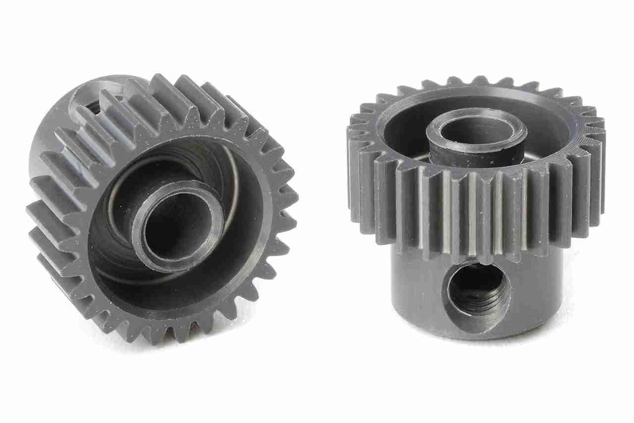 Team Corally 64 DP Pinion Short Hard Anodised AL7075 27 Teeth Shaft Dia. 3.17mm Team Corally 64 DP Pinion Short Hard Anodised AL7075 27 Teeth Shaft Dia. 3.17mm