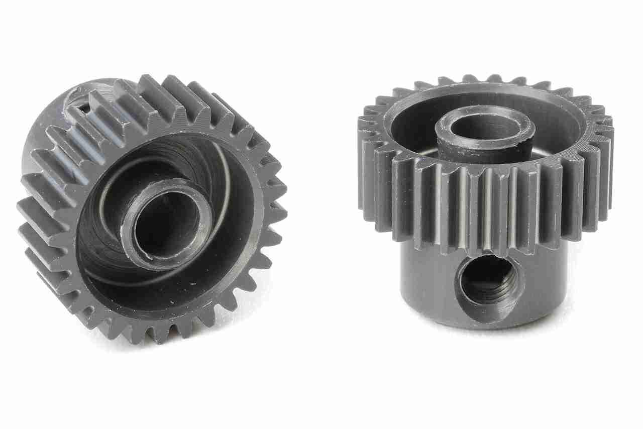 Team Corally 64 DP Pinion Short Hard Anodised AL7075 28 Teeth Shaft Dia. 3.17mm Team Corally 64 DP Pinion Short Hard Anodised AL7075 28 Teeth Shaft Dia. 3.17mm