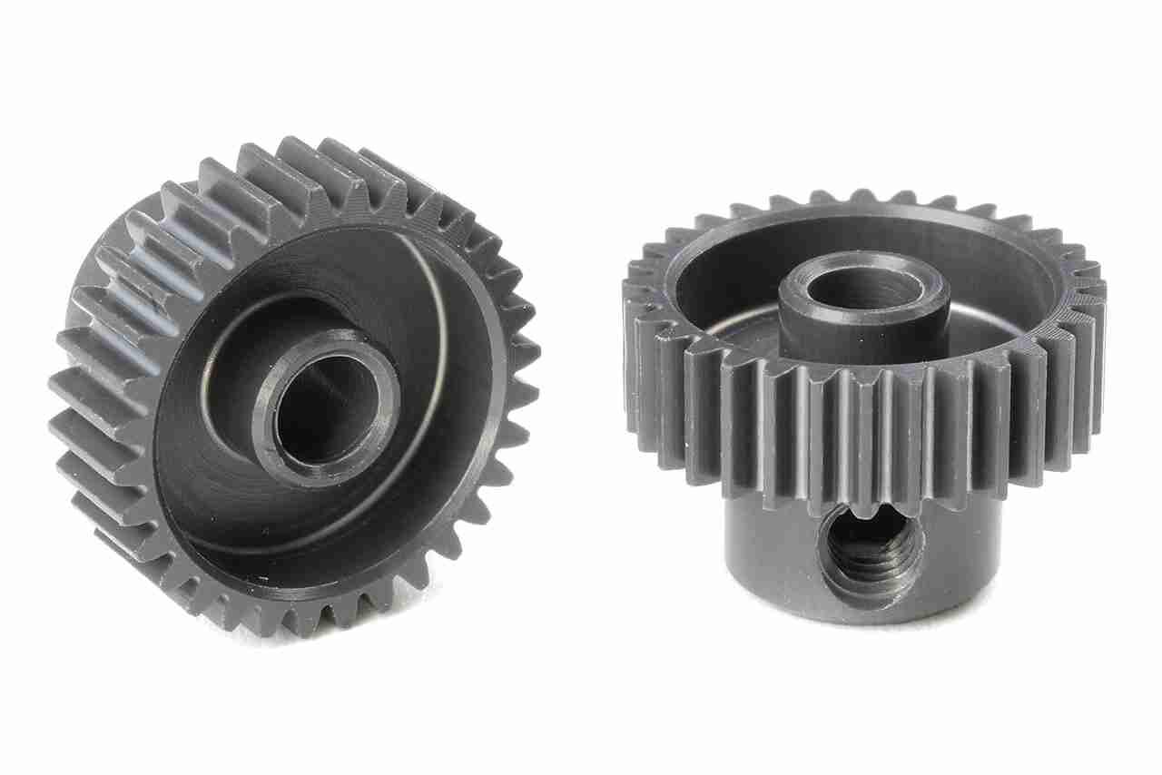 Team Corally 64 DP Pinion Short Hard Anodised AL7075 32 Teeth Shaft Dia. 3.17mm Team Corally 64 DP Pinion Short Hard Anodised AL7075 32 Teeth Shaft Dia. 3.17mm