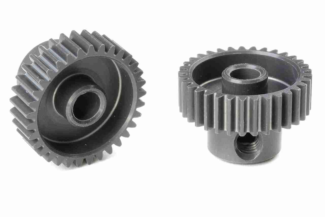 Team Corally 64 DP Pinion Short Hard Anodised AL7075 33 Teeth Shaft Dia. 3.17mm Team Corally 64 DP Pinion Short Hard Anodised AL7075 33 Teeth Shaft Dia. 3.17mm