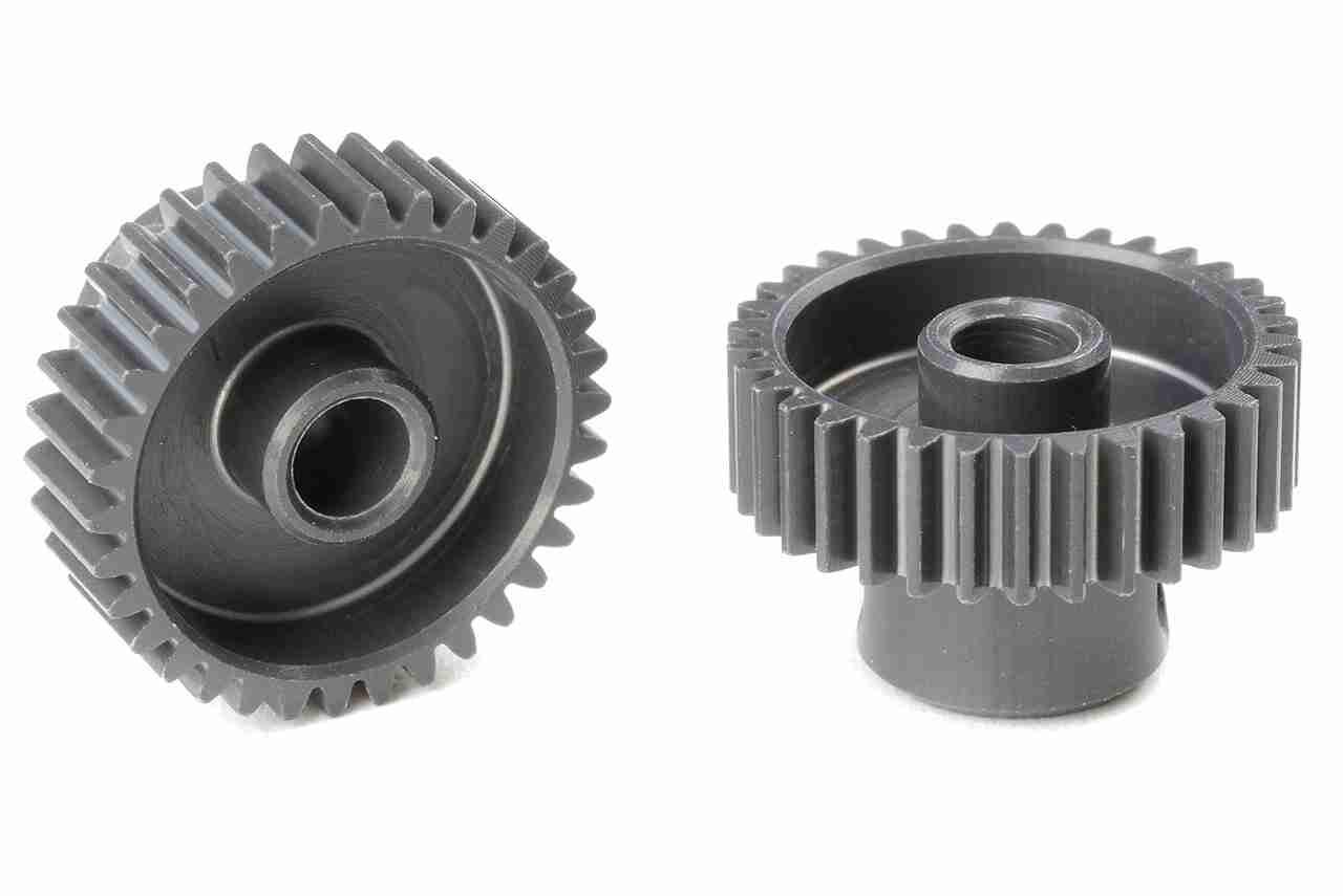 Team Corally 64 DP Pinion Short Hard Anodised AL7075 34 Teeth Shaft Dia. 3.17mm Team Corally 64 DP Pinion Short Hard Anodised AL7075 34 Teeth Shaft Dia. 3.17mm