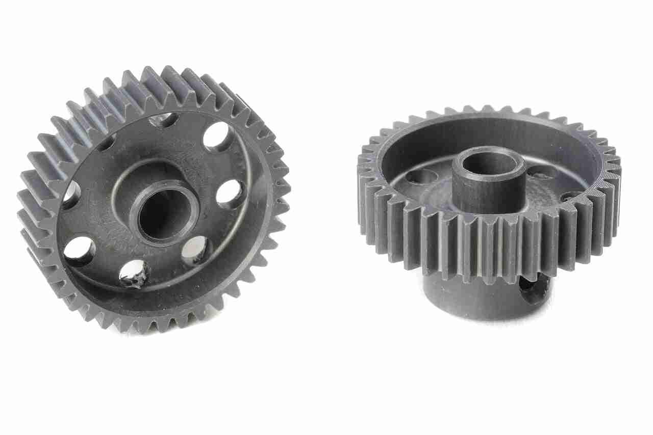 Team Corally 64 DP Pinion Short Hard Anodised AL7075 38 Teeth Shaft Dia. 3.17mm Team Corally 64 DP Pinion Short Hard Anodised AL7075 38 Teeth Shaft Dia. 3.17mm