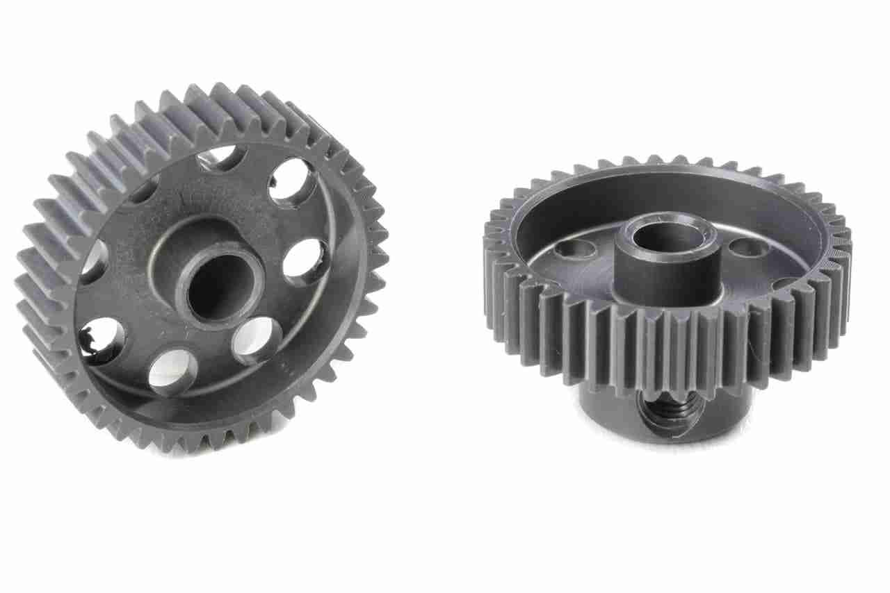 Team Corally 64 DP Pinion Short Hard Anodised AL7075 40 Teeth Shaft Dia. 3.17mm Team Corally 64 DP Pinion Short Hard Anodised AL7075 40 Teeth Shaft Dia. 3.17mm