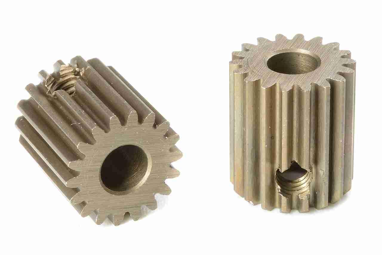 Team Corally 64 DP Pinion Short Hardened Steel 18 Teeth Shaft Dia. 3.17mm Team Corally 64 DP Pinion Short Hardened Steel 18 Teeth Shaft Dia. 3.17mm