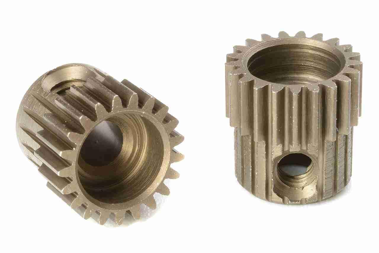 Team Corally 64 DP Pinion Short Hardened Steel 21 Teeth Shaft Dia. 3.17mm Team Corally 64 DP Pinion Short Hardened Steel 21 Teeth Shaft Dia. 3.17mm